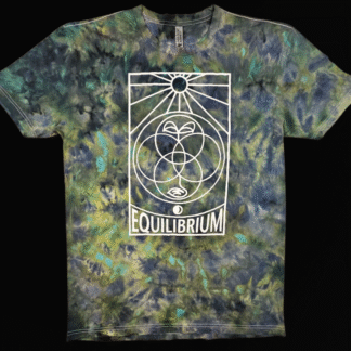 T-Shirt - "Dragon's Heart" Crunch Ice Dye - Size Large