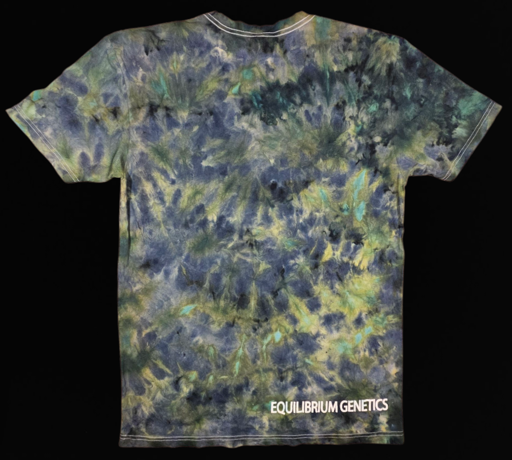 T-Shirt - "Dragon's Heart" Crunch Ice Dye - Size Large - Image 2