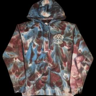 Hoodie, Sweatpants - "Snow Maiden" Ice Dye - Size Small