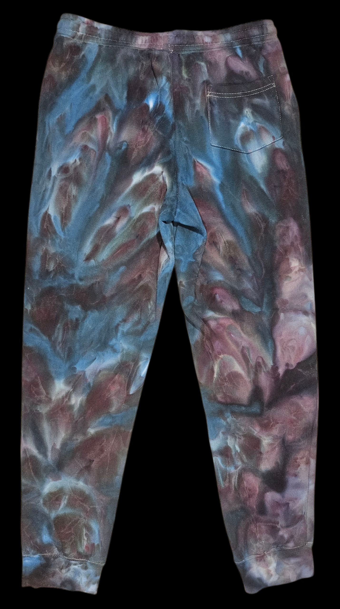 Hoodie, Sweatpants - "Snow Maiden" Ice Dye - Size Small - Image 4