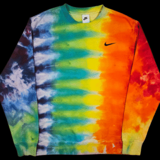 Sweatshirt - "Rainbow" Ice Dye - Size Large