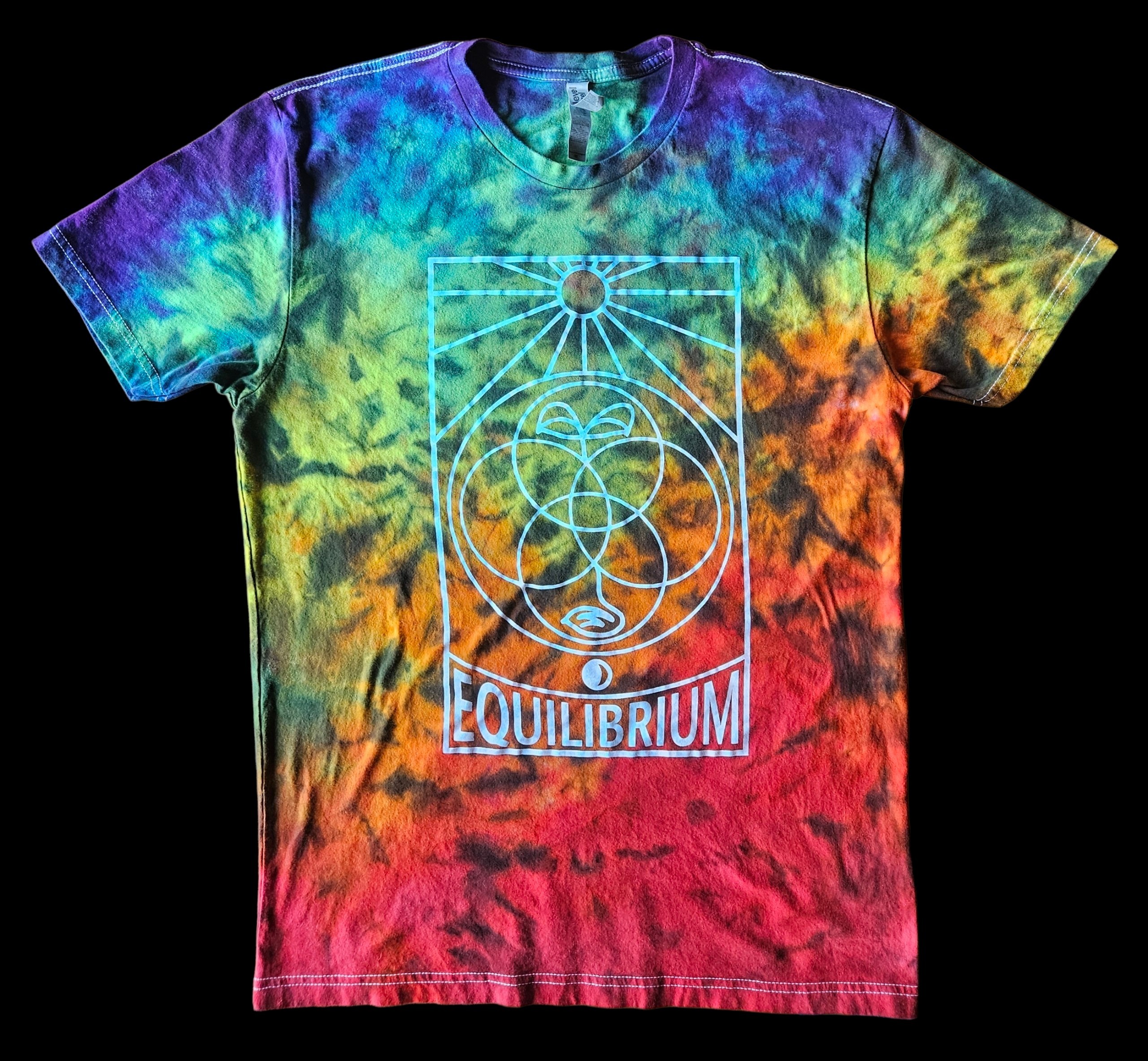 T-Shirt - "Rainbow Gradient" Tie-Dye