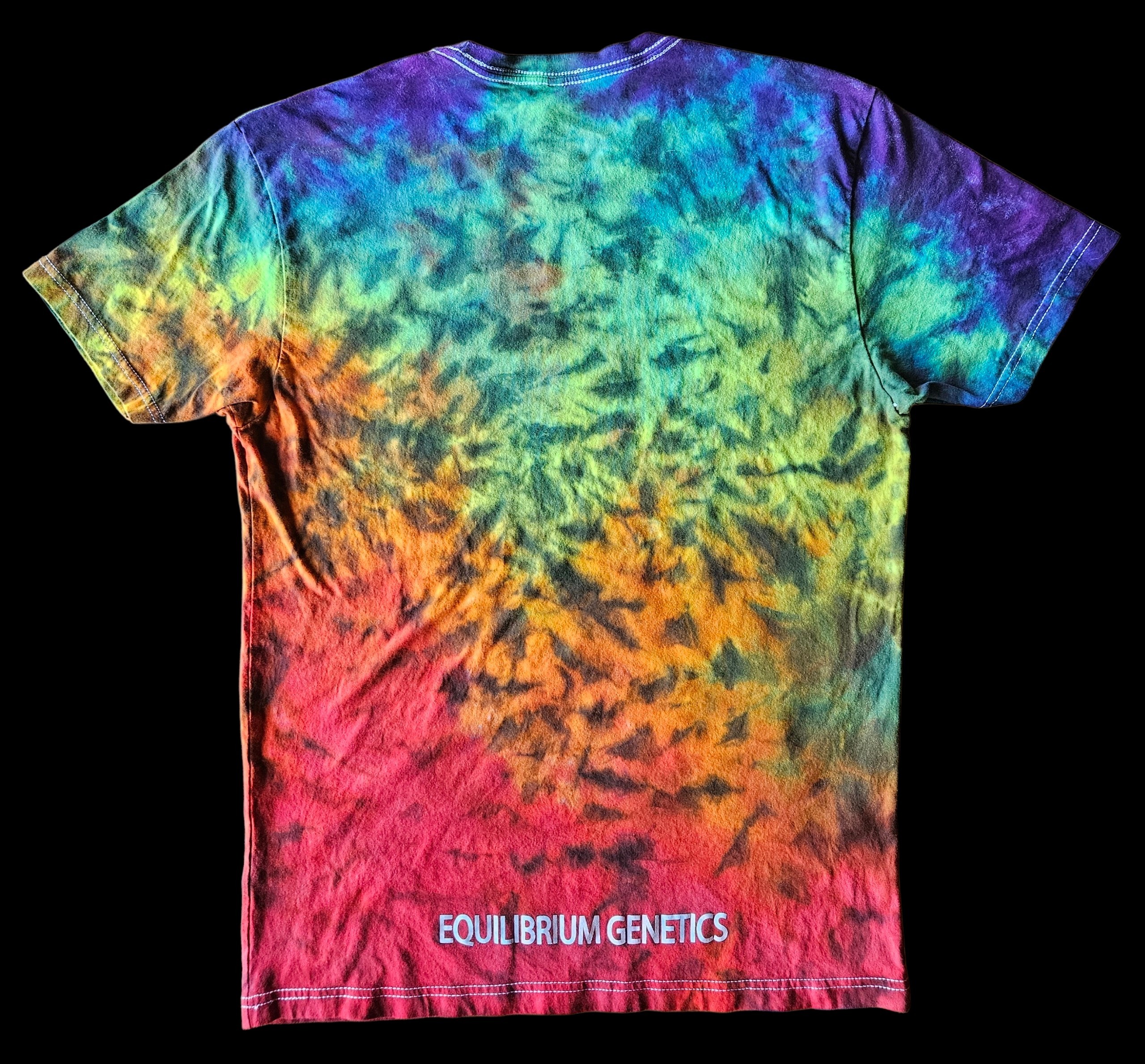 T-Shirt - "Rainbow Gradient" Tie-Dye - Image 2